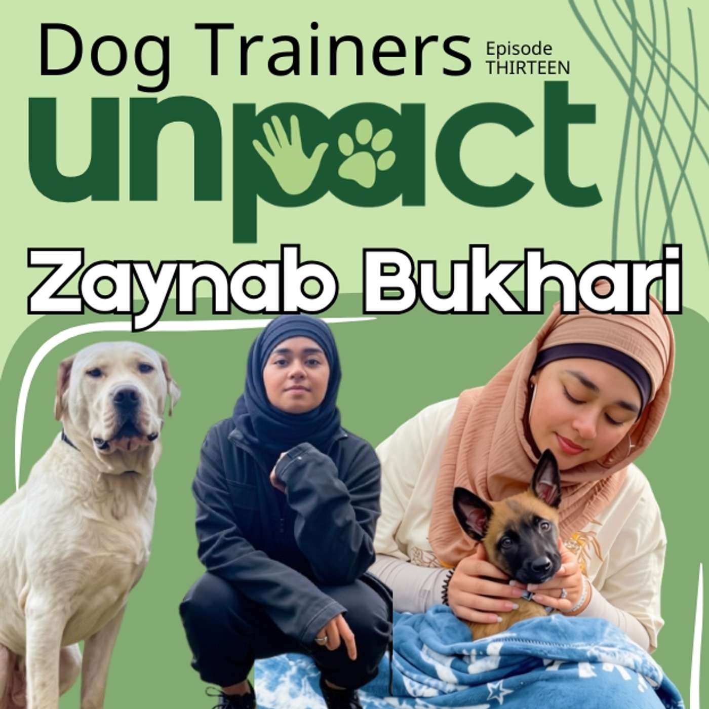 #13 Zaynab Bukhari - From Bird Watching & Wolf Obsessions to Scent Work and Cultural Inclusion episode artwork