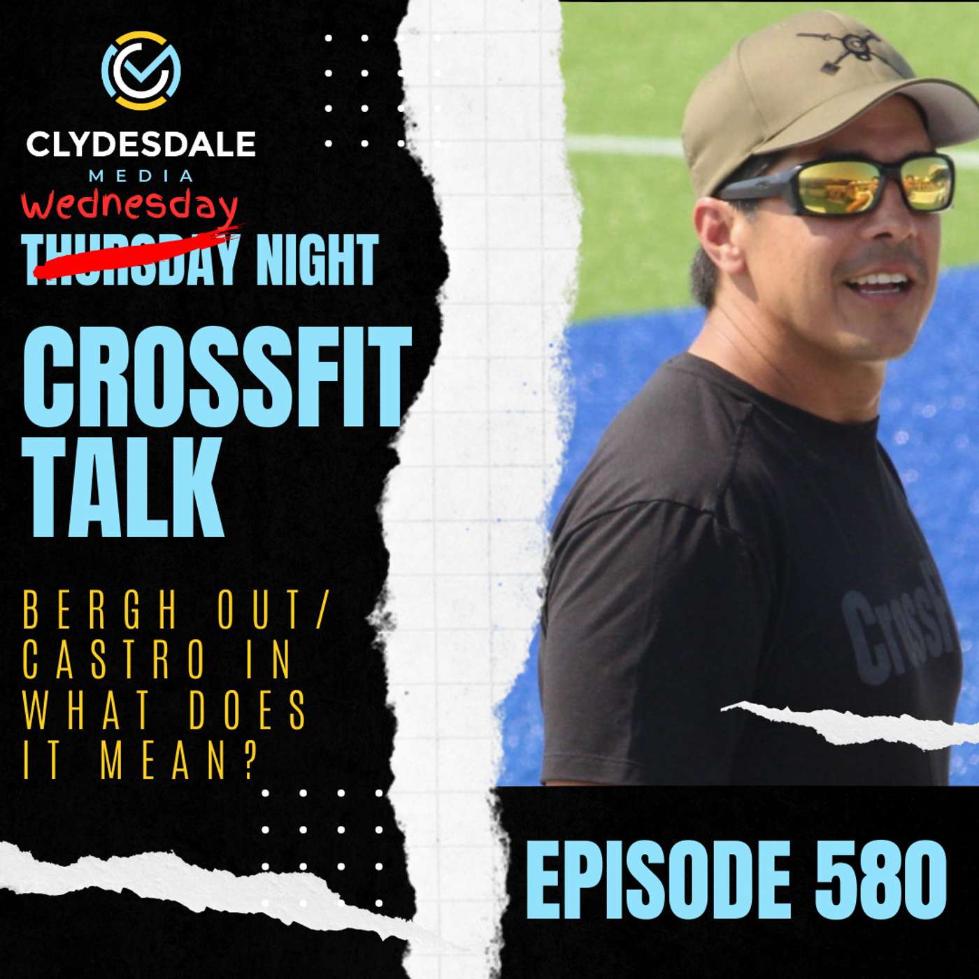 Wednesday Night CrossFit Talk - Bergh Out; Castro In. What Does it Mean? episode artwork