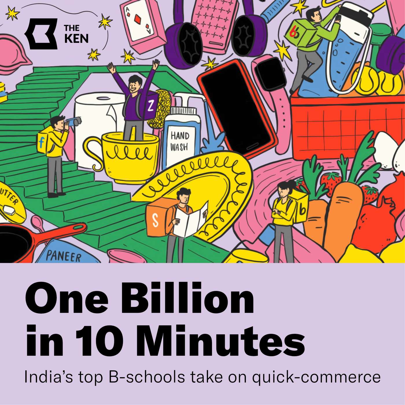 You are a quick commerce company. You have a billion dollars. How do you win?