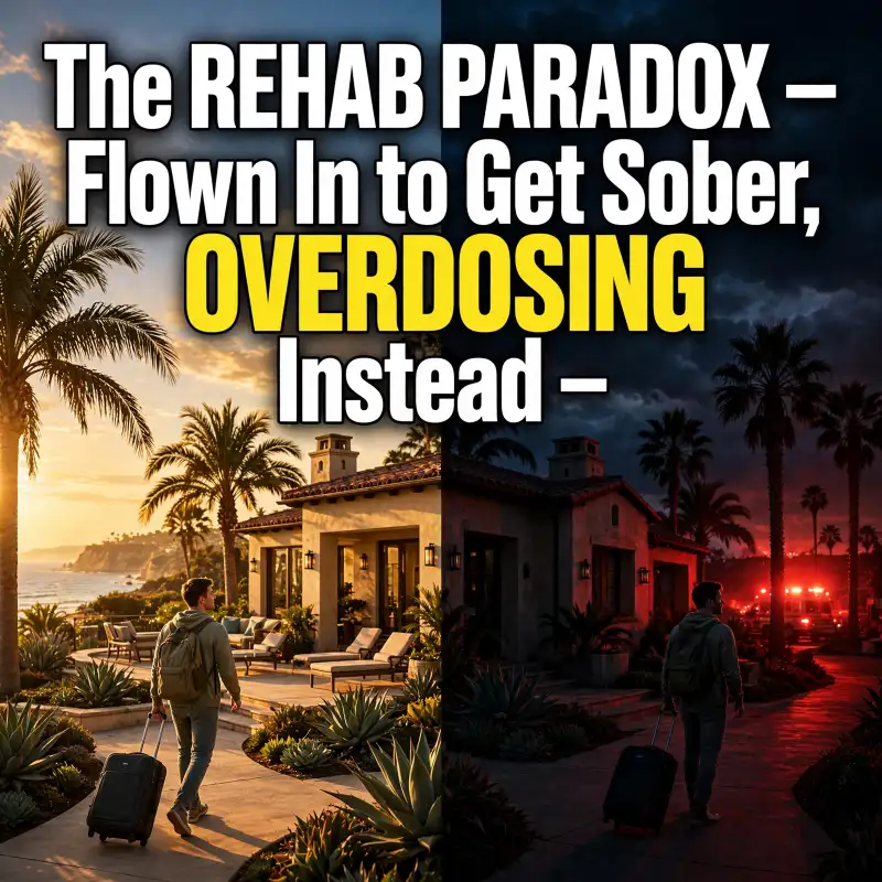 The Rehab Paradox: Where People Fly In to Get Sober — and Overdose Instead
