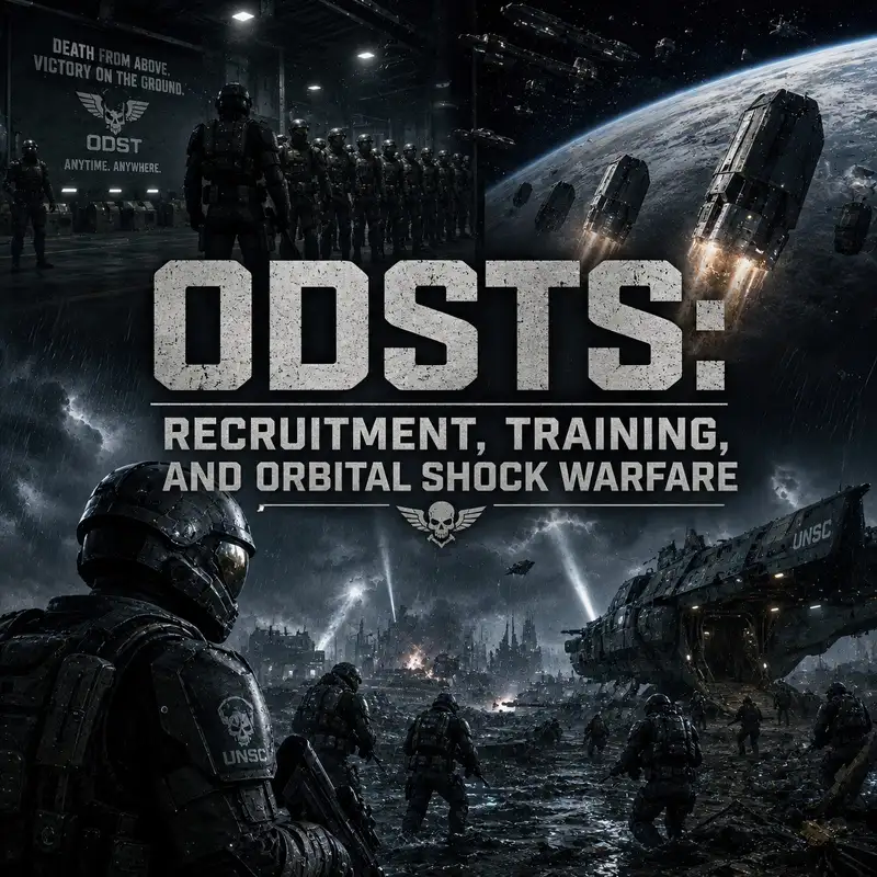 ODSTs: Recruitment, Training, and Orbital Shock Warfare