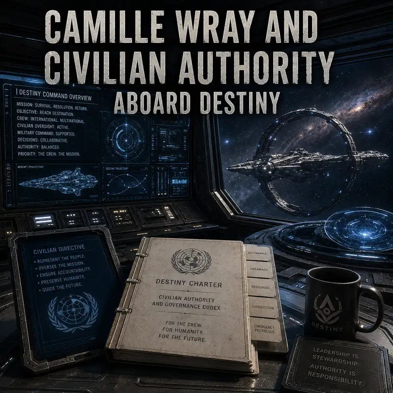 Camile Wray and Civilian Authority Aboard Destiny