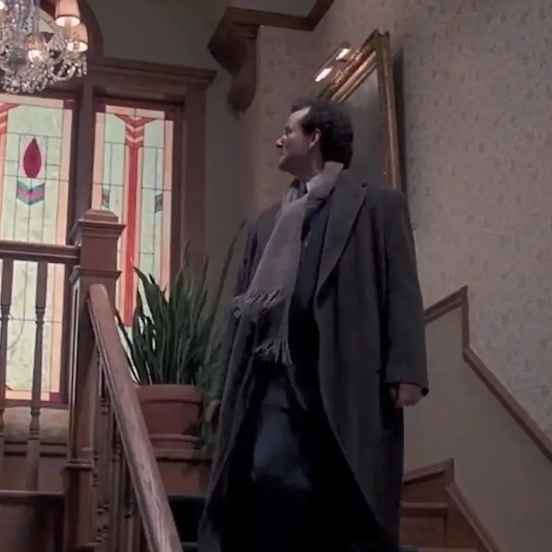 that's why he's played by bill murray; he's a dick