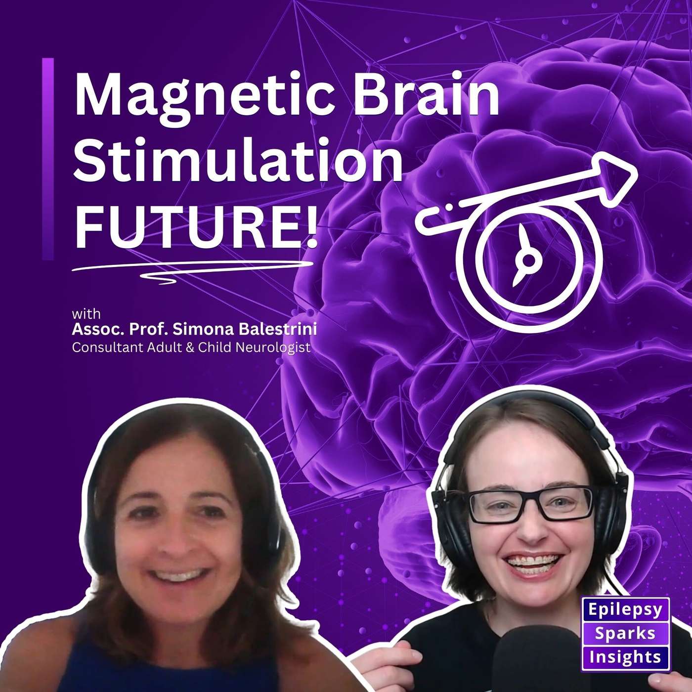 Magnetic Brain Stimulation in Epilepsy: Genetics, Research & Future Care - Simona Balestrini episode artwork