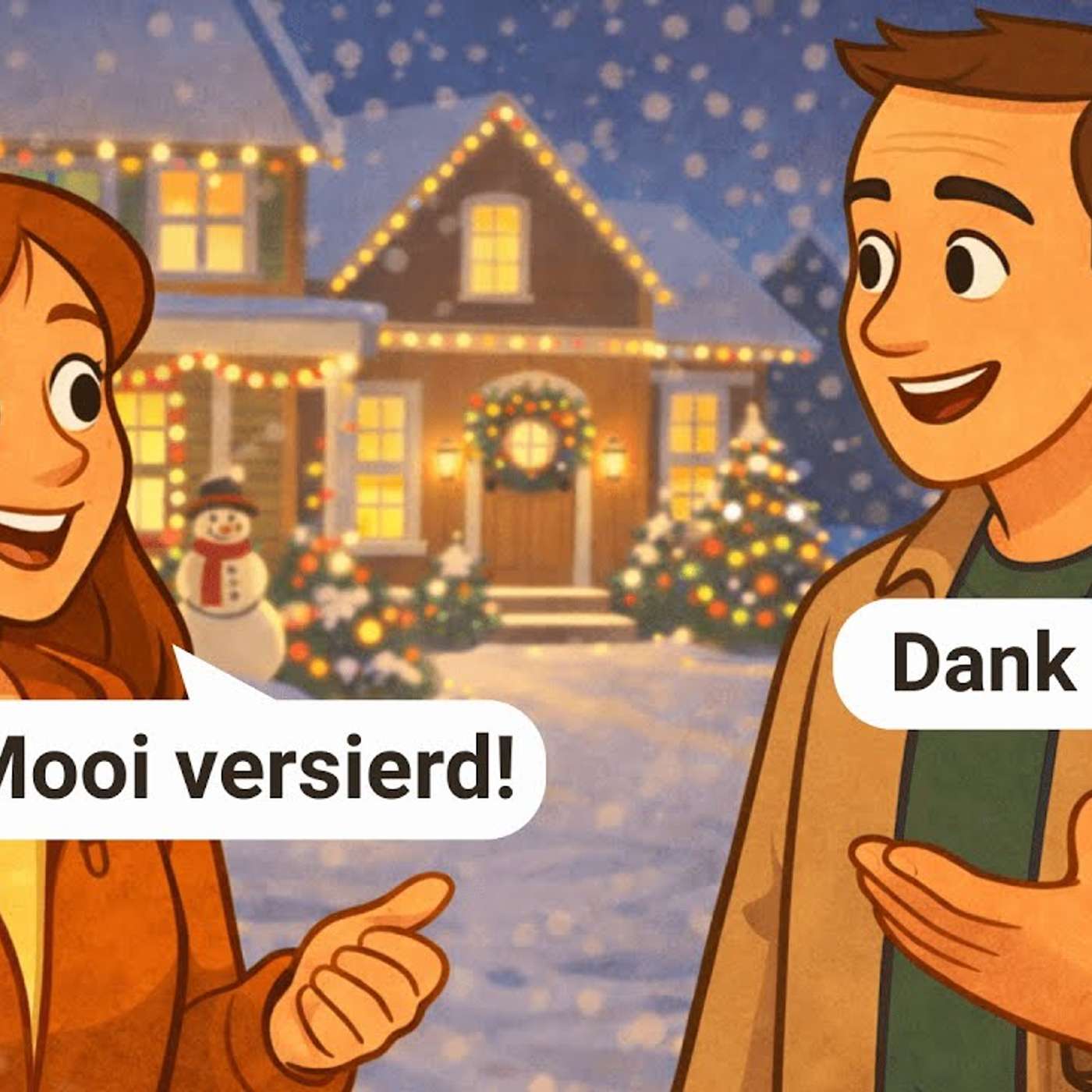 Christmas Conversations | Dutch Conversations for Beginners A1-A2
