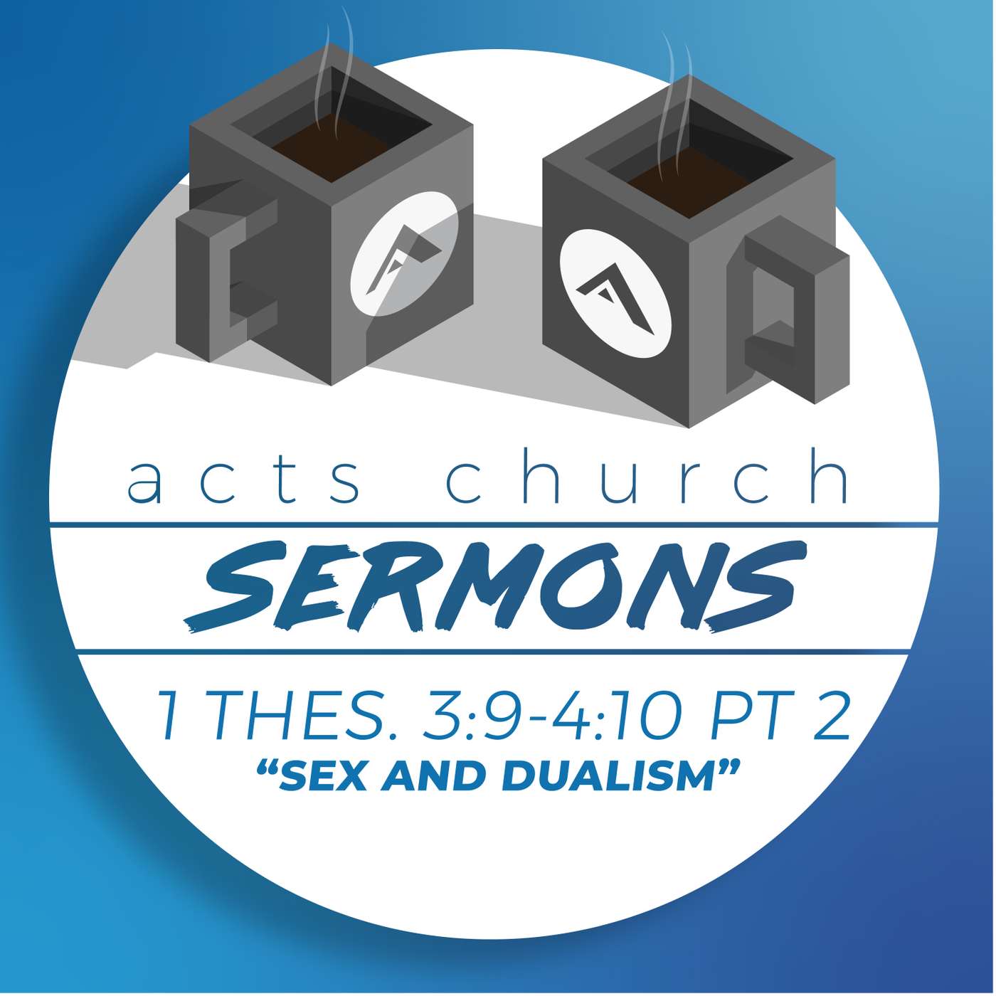 Acts Church Sermon –  1 Thessalonians 3:9-4:8 Pt. 2 – "Sex and Dualism" episode artwork