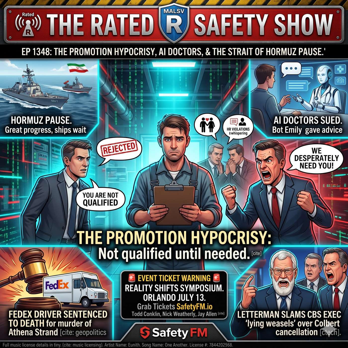 EP 1348: The Promotion Hypocrisy, AI Doctors, & The Strait of Hormuz Pause
