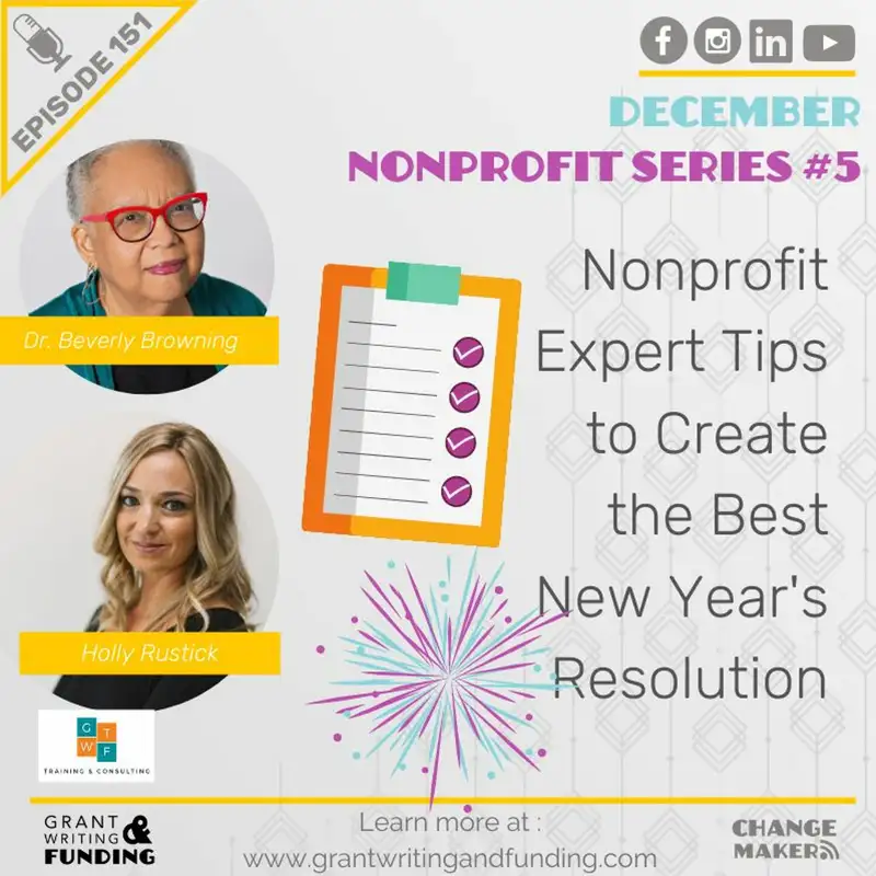 Ep. 151: Nonprofit Expert Tips to Create the Best New Year's Resolution