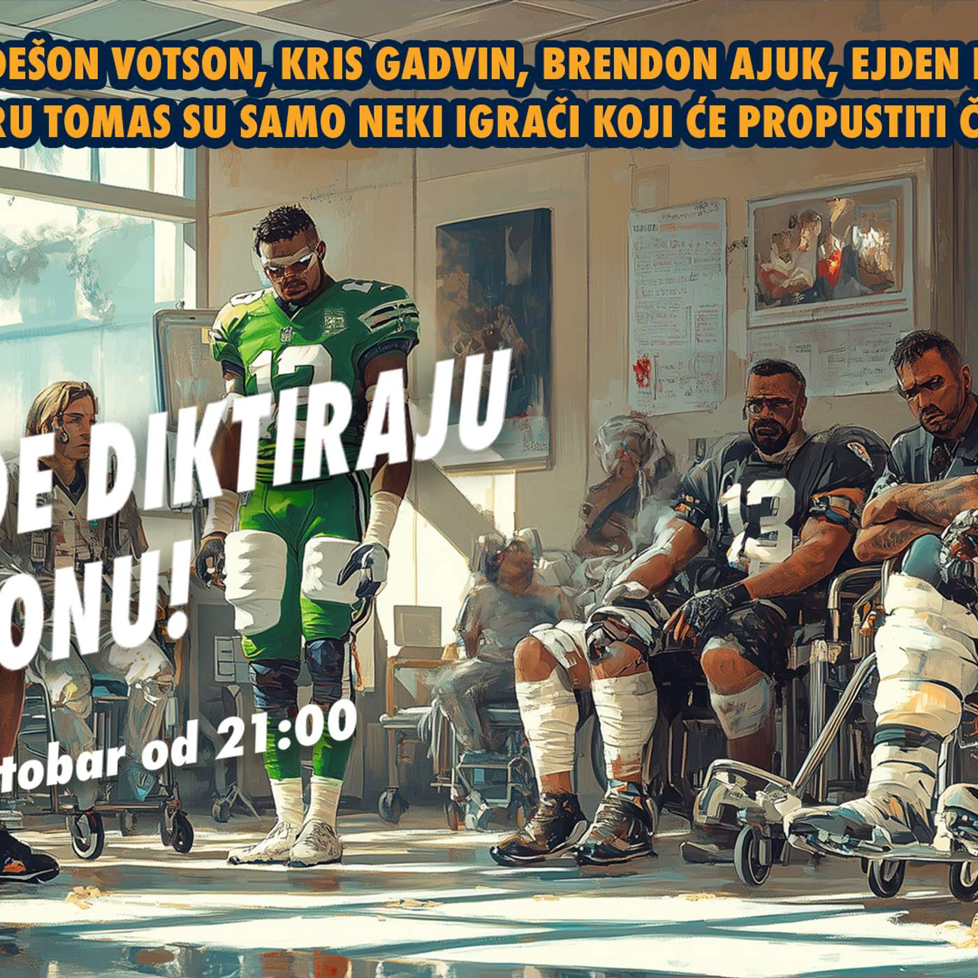 99 jardi #201 NFL:POVREDE DIKTIRAJU NFL SEZONU! episode artwork