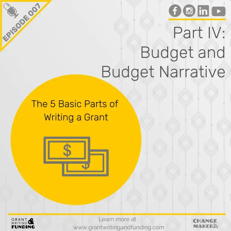Part Four: Budget and Budget Narrative