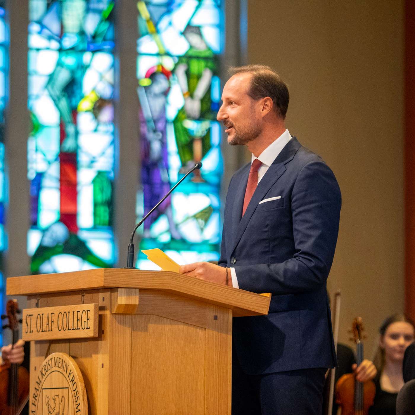 HRH Crown Prince Haakon's speech at St. Olaf College on October 8th, 2025 episode artwork