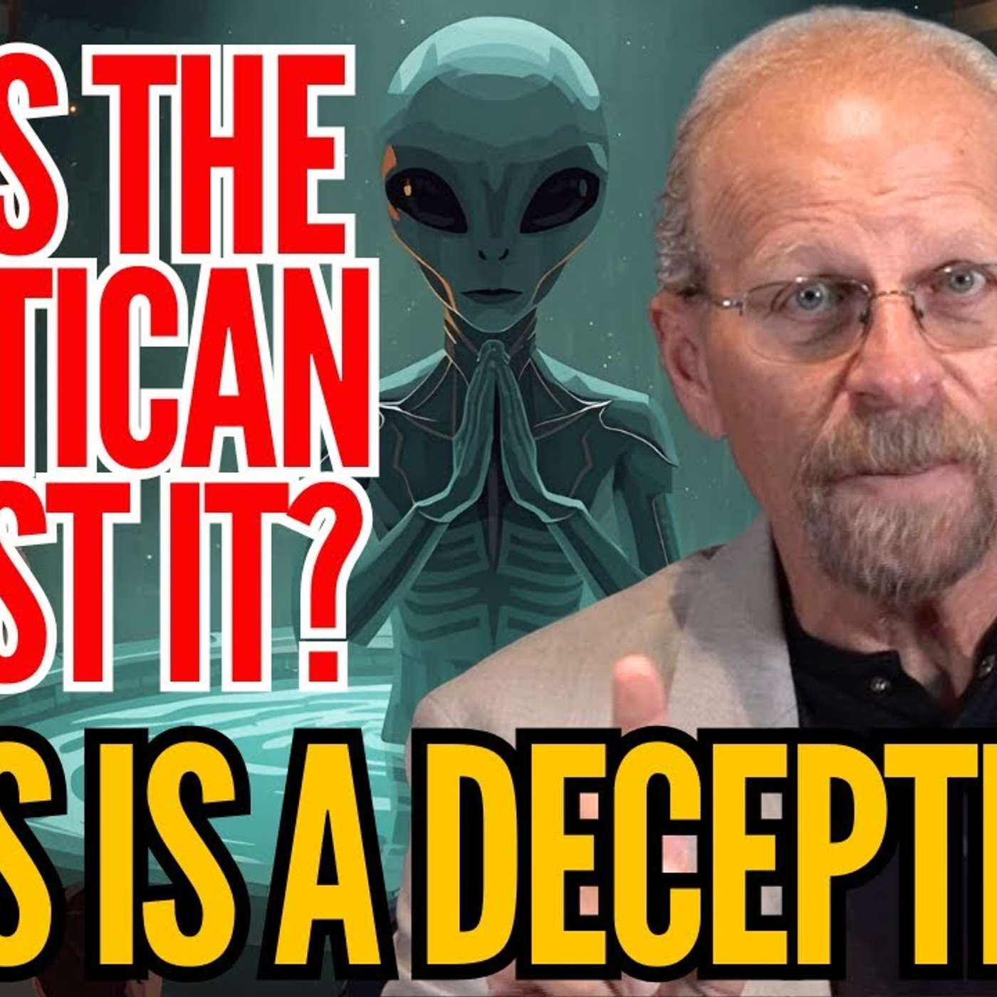 23rd Rung of Disclosure: Pope Wants to Baptize ALIENS?! episode artwork