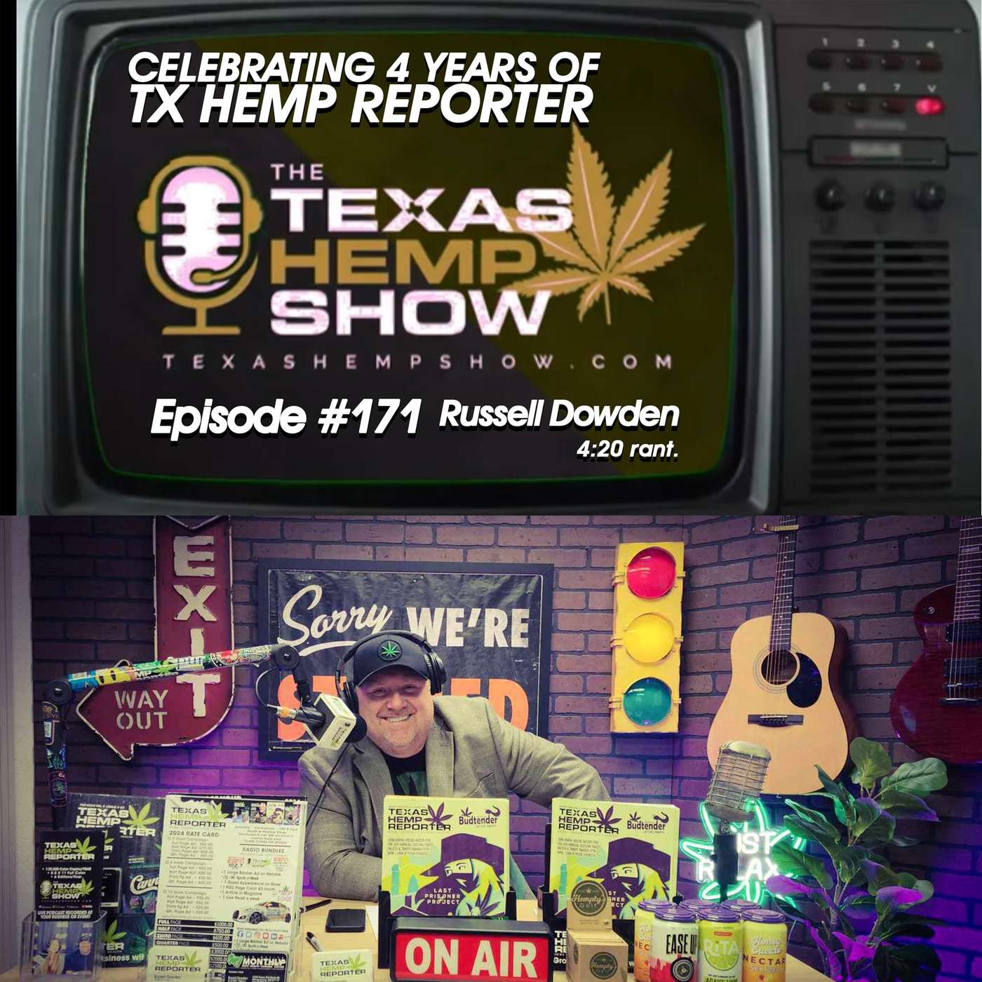 Episode #171: Celebrating 4 Years Of TX Hemp Reporter episode artwork