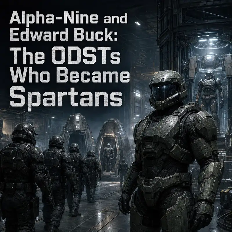 Alpha-Nine and Edward Buck: The ODSTs Who Became Spartans