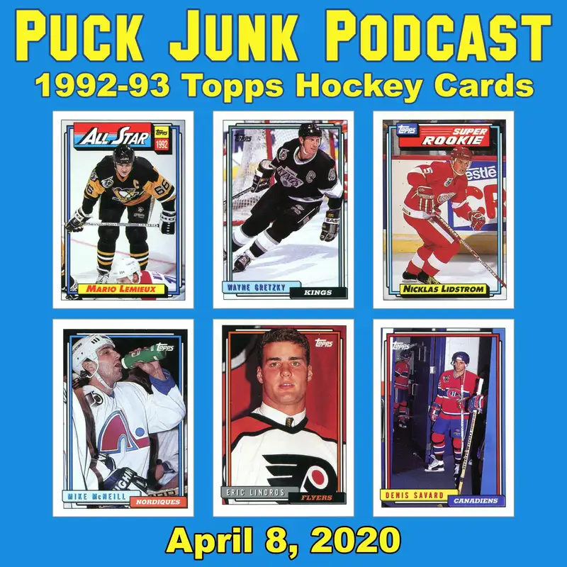 1992-93 Topps Hockey Cards | #54 | 4/8/2020
