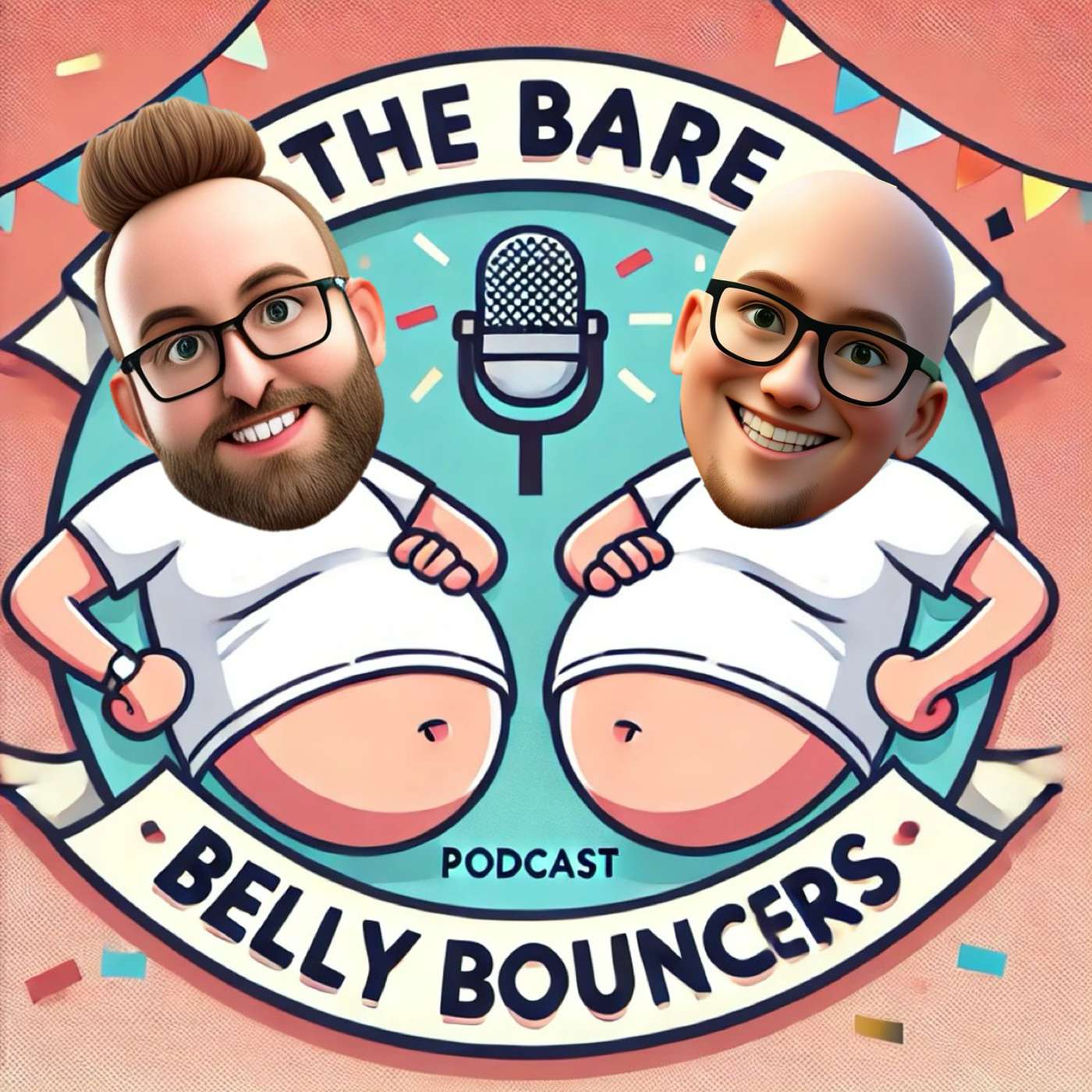 The Bare Belly Bouncers podcast artwork