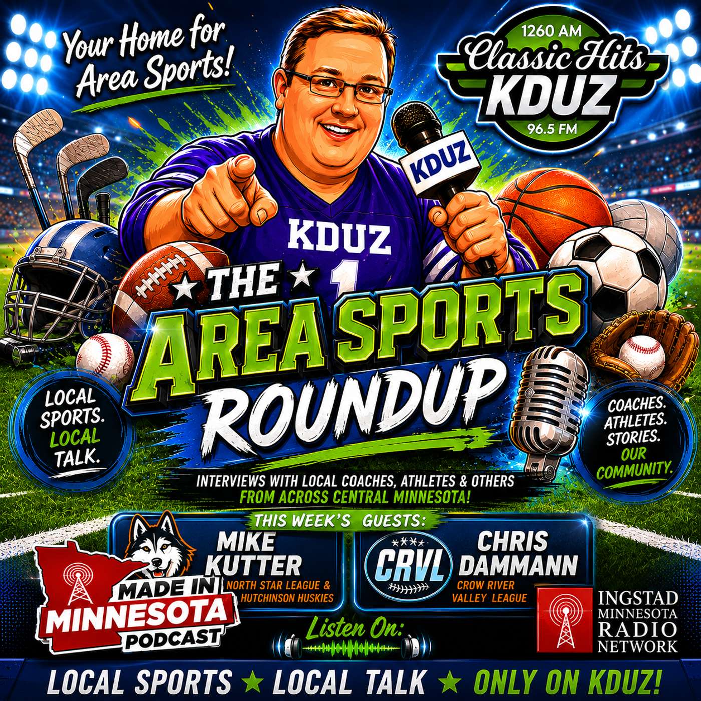 AREA SPORTS ROUNDUP: MIKE KUTTER episode artwork