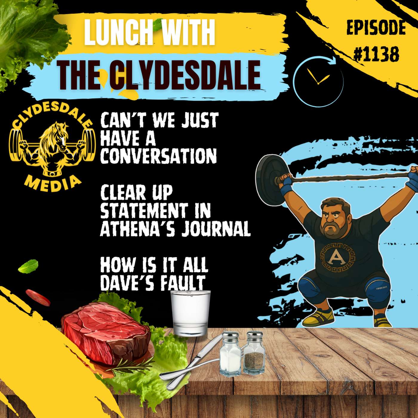 Lunch with the Clydesdale - Adult Conversations episode artwork