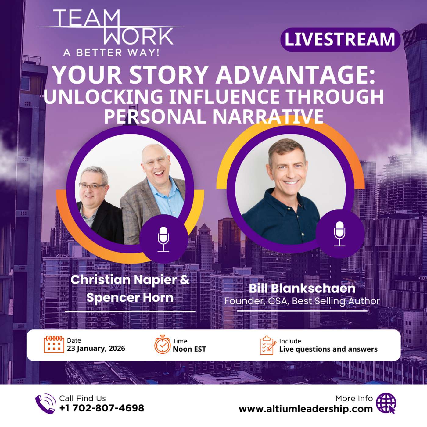 Your Story Advantage: Unlocking Influence Through Personal Narrative Your Story Advantage: Unlocking Influence Through Personal Narrative