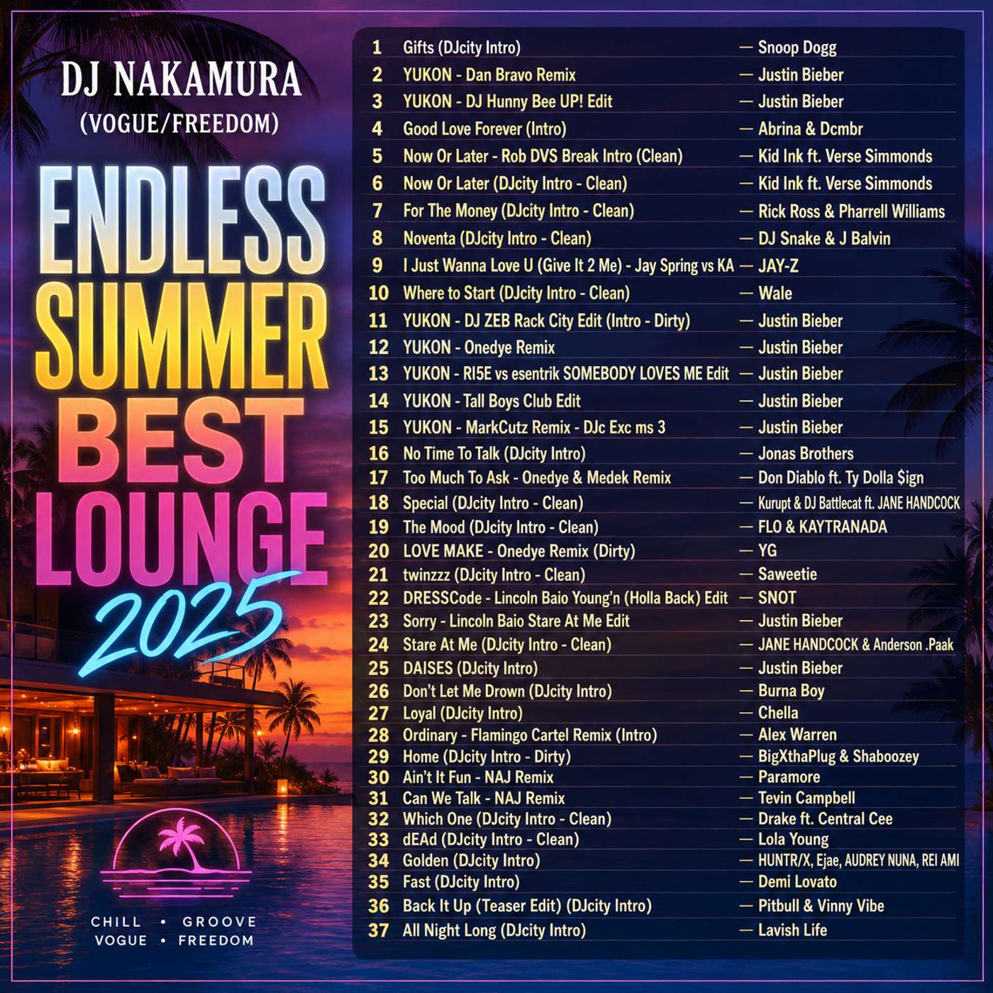 ENDLESS SUMMER BEST LOUNGE 2025/DJ NAKAMURA episode artwork