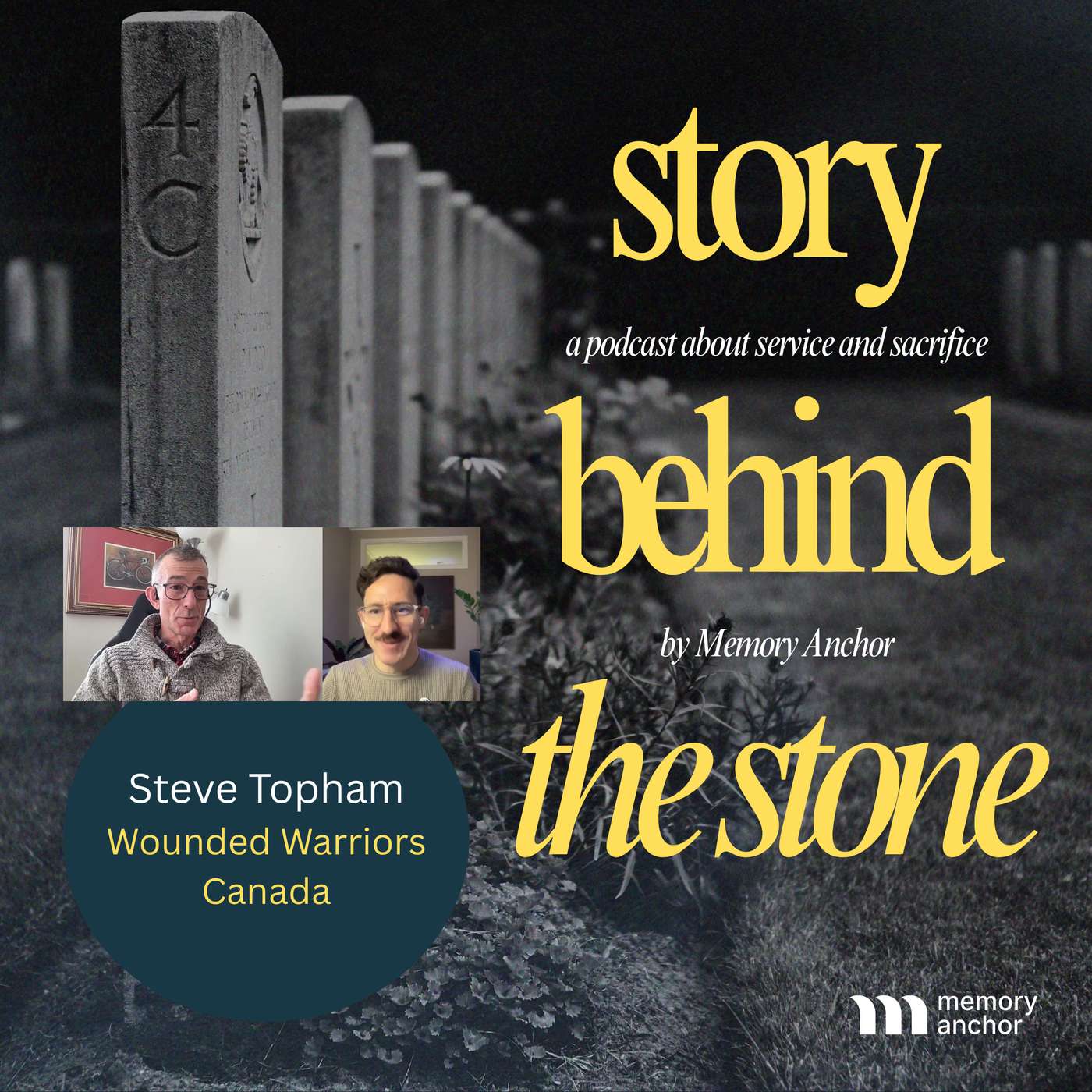 Steve Topham (Wounded Warriors Canada) - Road to Freedom on The Battlefield Bike Ride episode artwork