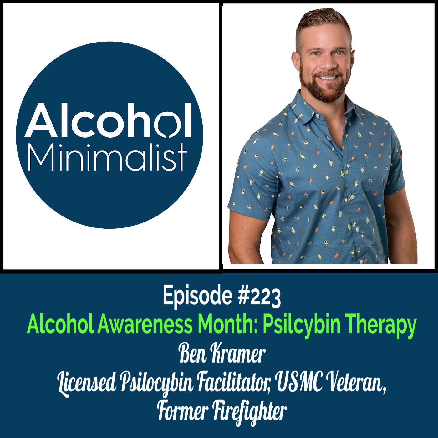 Alcohol Awareness Month: Psilocybin Therapy with Ben Kramer episode artwork