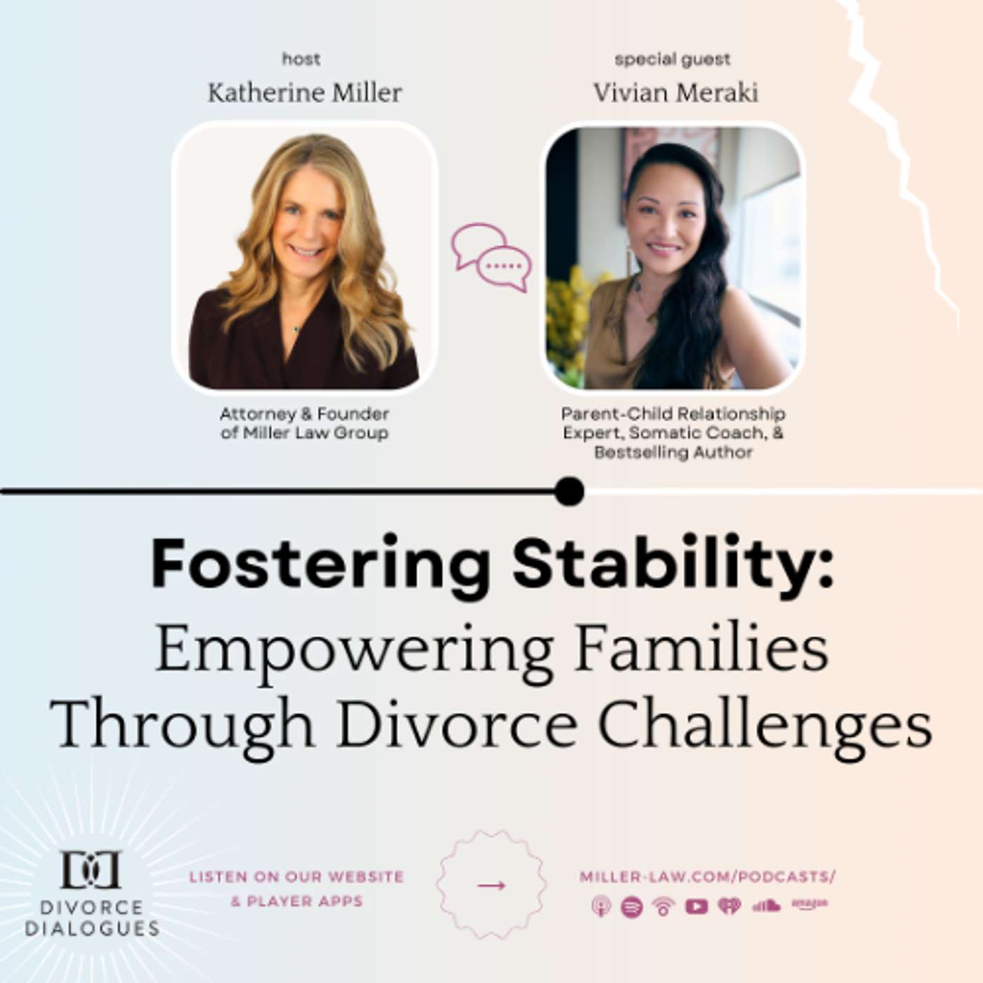 Fostering Stability: Empowering Families Through Divorce Challenges - with Vivian Meraki episode artwork