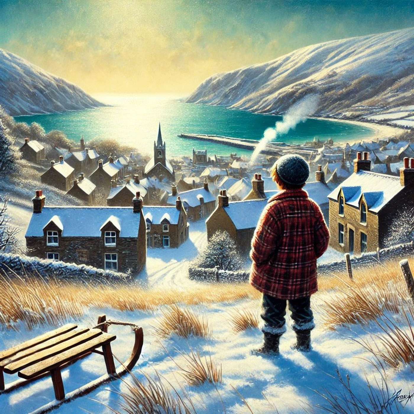 "A Child's Christmas In Wales" by Dylan Thomas performed by James Navé episode artwork