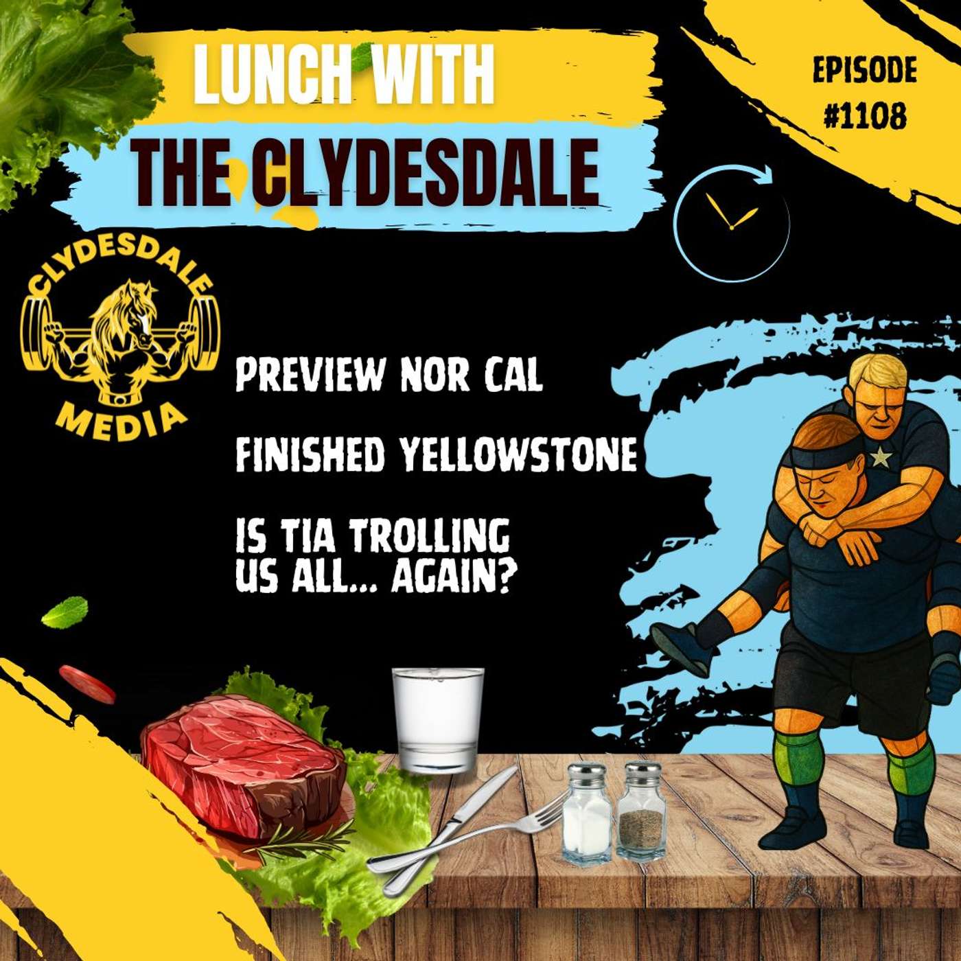 Lunch with the Clydesdale - How Long Will Tia Troll Us? episode artwork