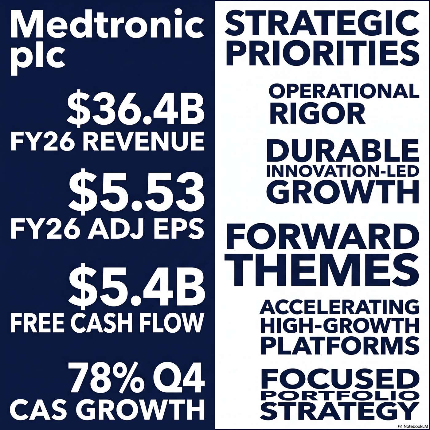 Medtronic plc (MDT) Announced Q4 2026 Earnings on June 3, 2026, Reporting "$9.8 billion in revenue" for the fourth quarter artwork