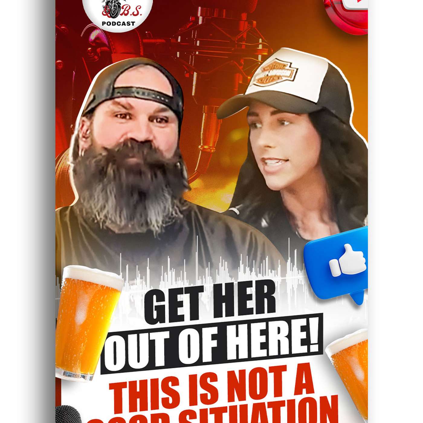 Beer, Booze & B.S. Episode 002   Mikayla Brooks  Part 1 episode artwork
