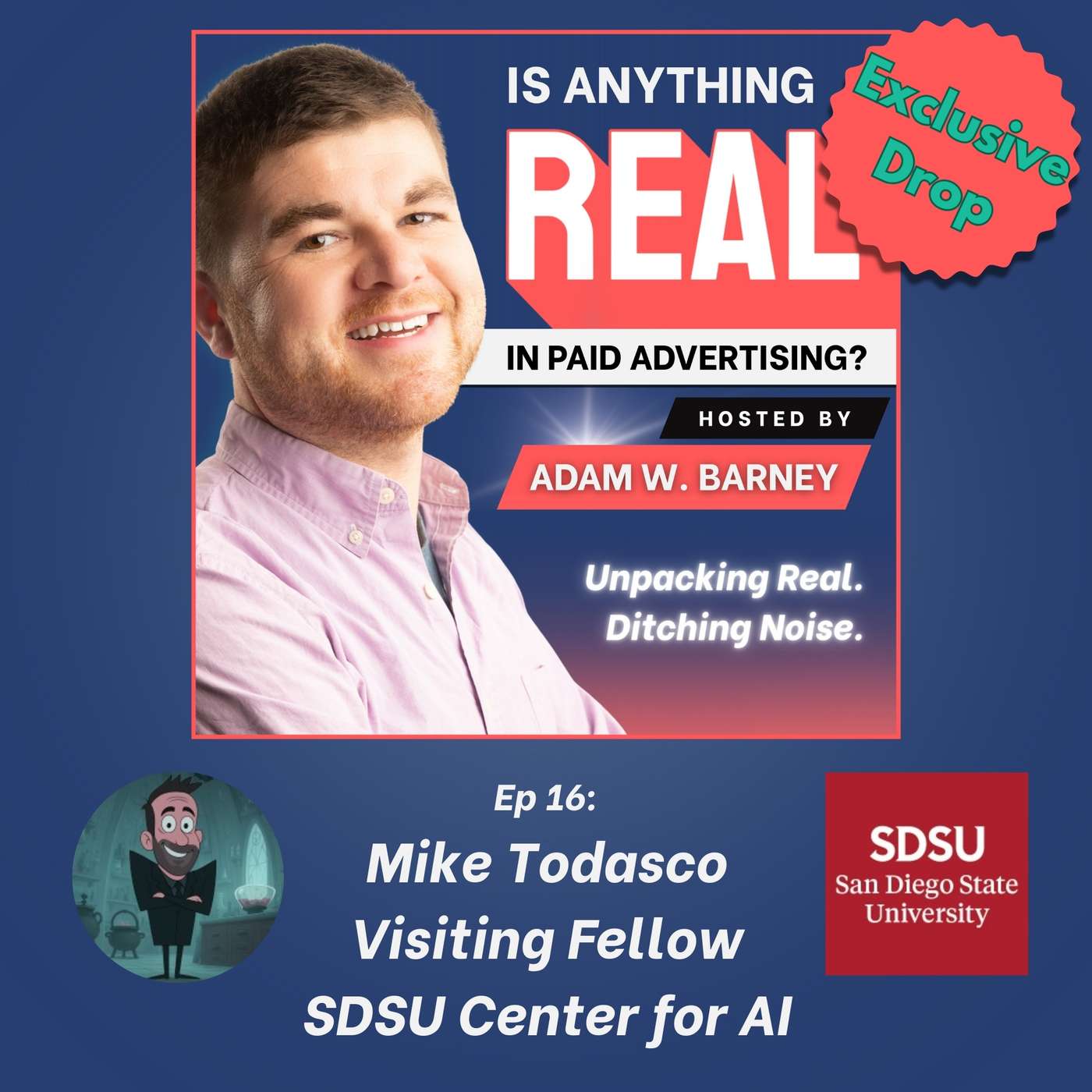 The Future of AI & Creativity | Ep. 16 (Exclusive Drop) w/ Mike Todasco (SDSU, Ex-PayPal) The Future of AI & Creativity | Ep. 16 (Exclusive Drop) w/ Mike Todasco (SDSU, Ex-PayPal)