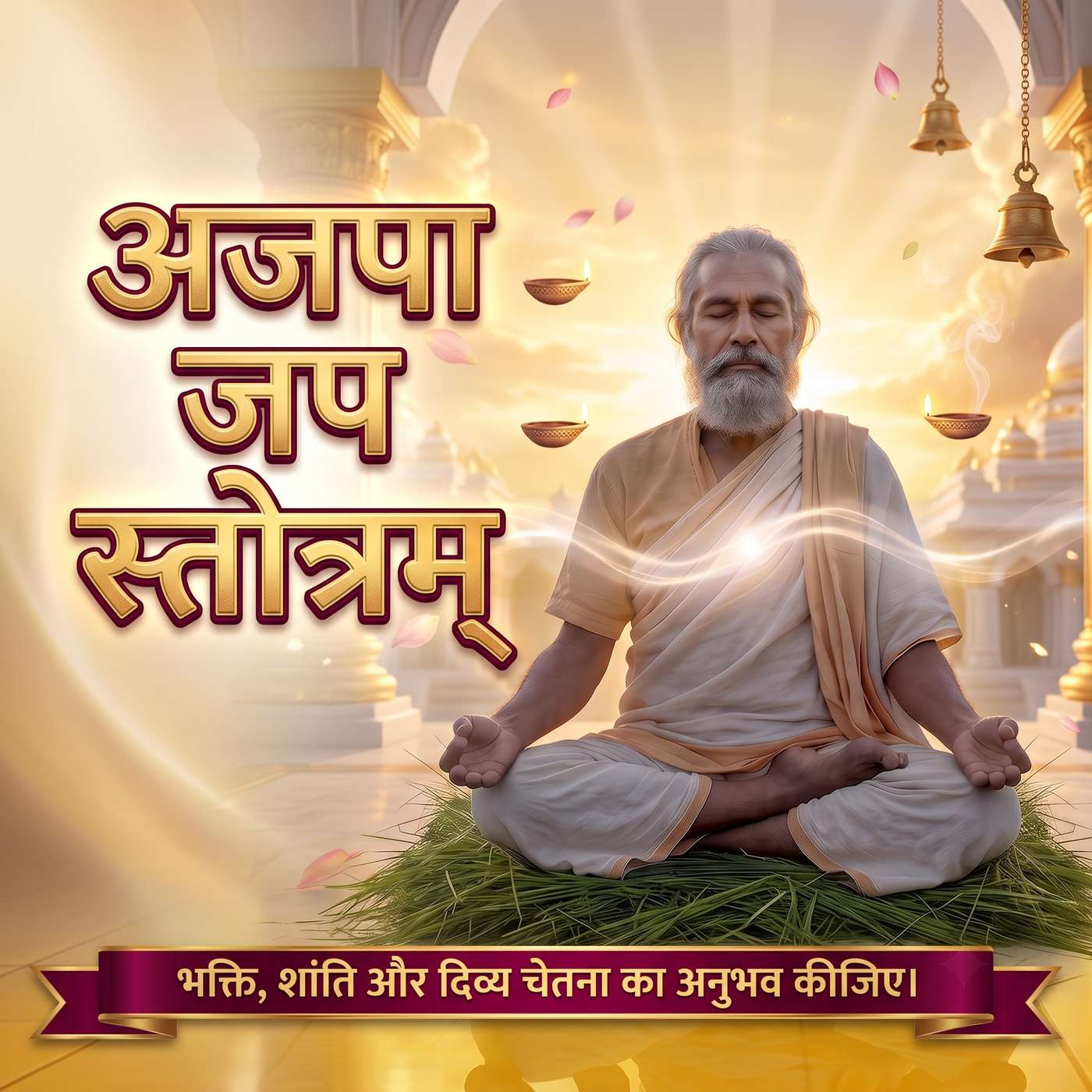 Ajapa Japa Stotram | अजपाजप स्तोत्रम् | श्री गुरुदेव दत्त दिव्य स्तुति | ध्यान मंत्र episode artwork