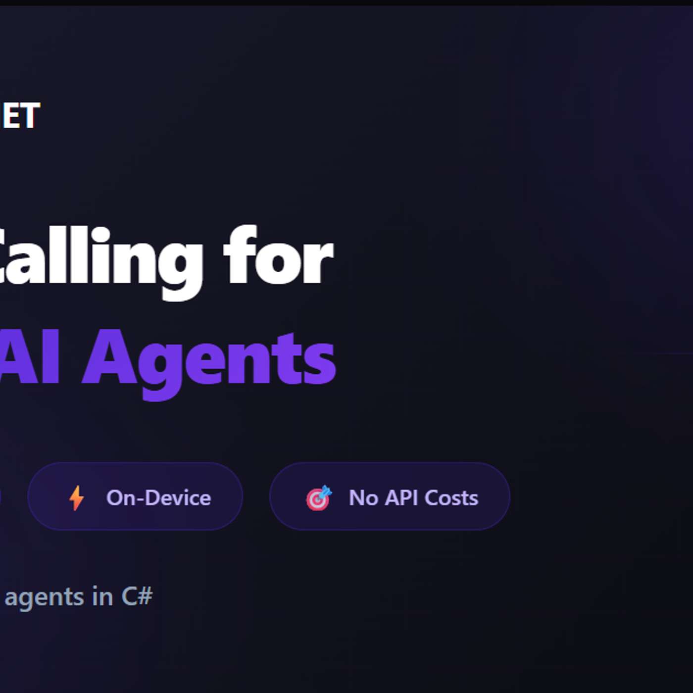 Tool Calling for Local AI Agents in C#