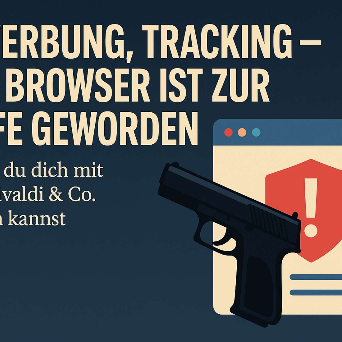 AI, Werbung, Tracking – Dein Browser ist zur Waffe geworden