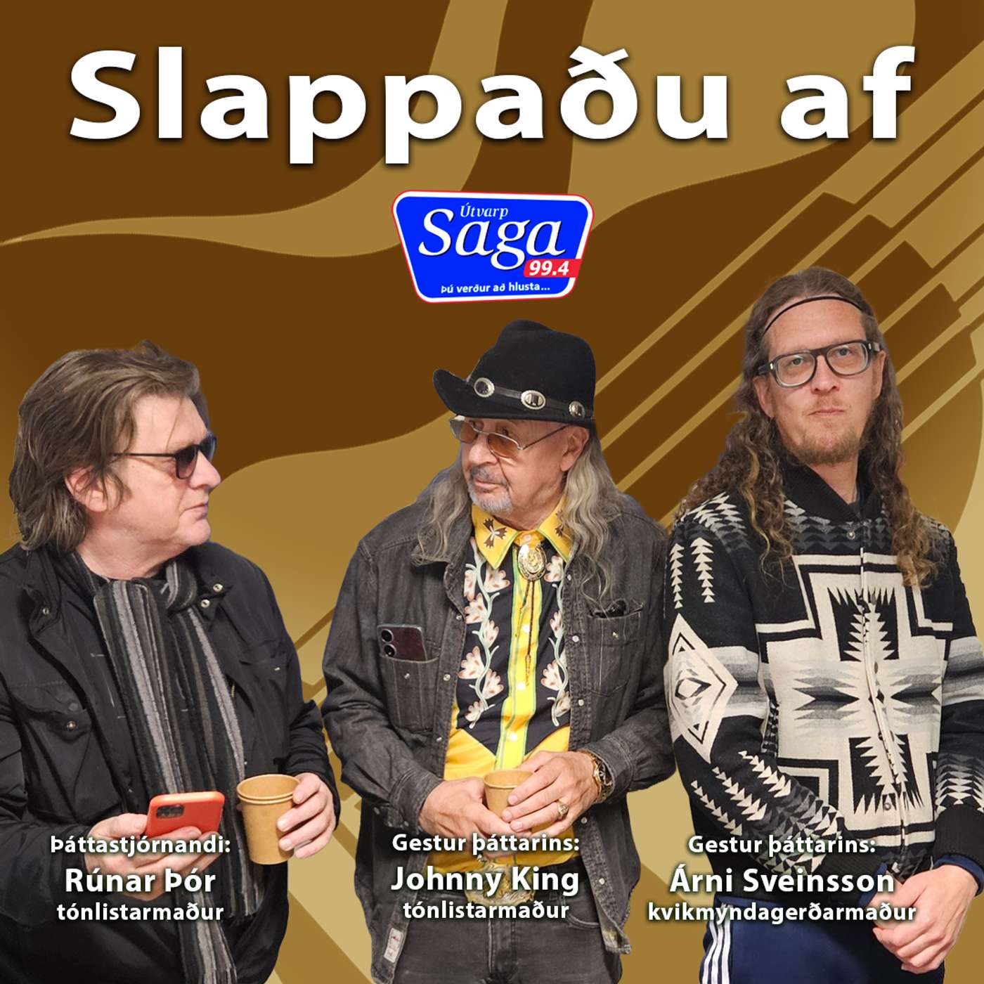 Johnny King tónlistarmaður og Árni Sveinsson kvikmyndagerðarmaður um nýja heimildarmynd