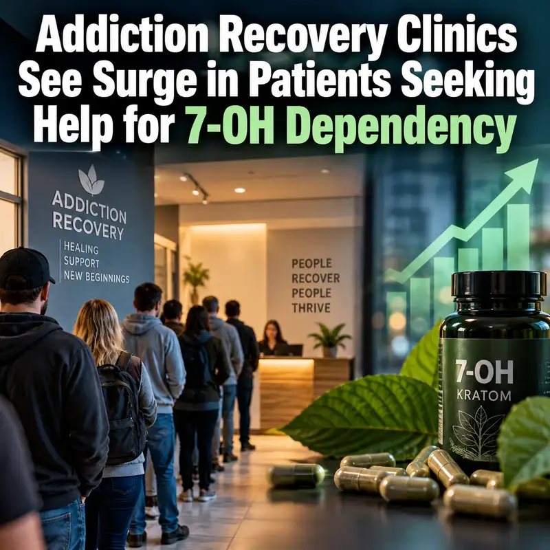Addiction Recovery Clinics See Surge in Patients Seeking Help for 7-OH Dependency
