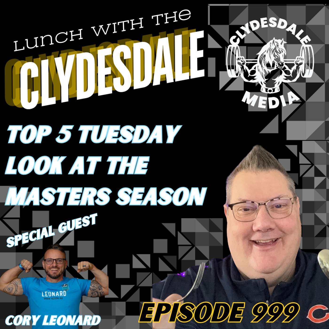 Lunch with the Clydesdale - It's Top 5 Tuesday with Special Guest Cory Leonard episode artwork