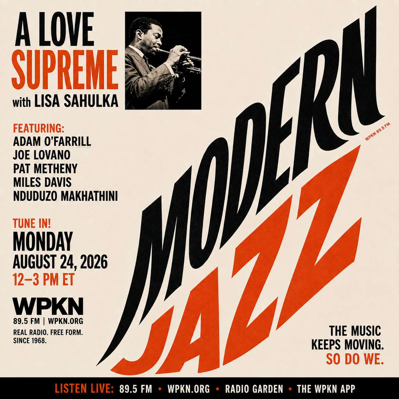 A Love Supreme August 24 2026 v3 episode artwork