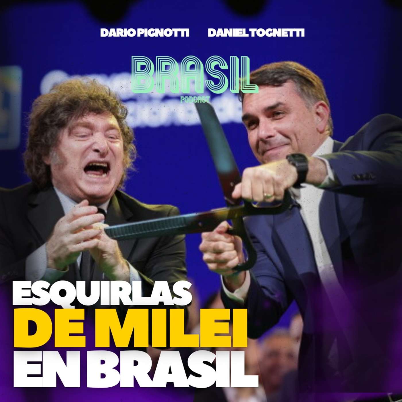 Esquirlas de Milei en Brasil. La Guerra Interna de la Flia Bolsonaro episode artwork