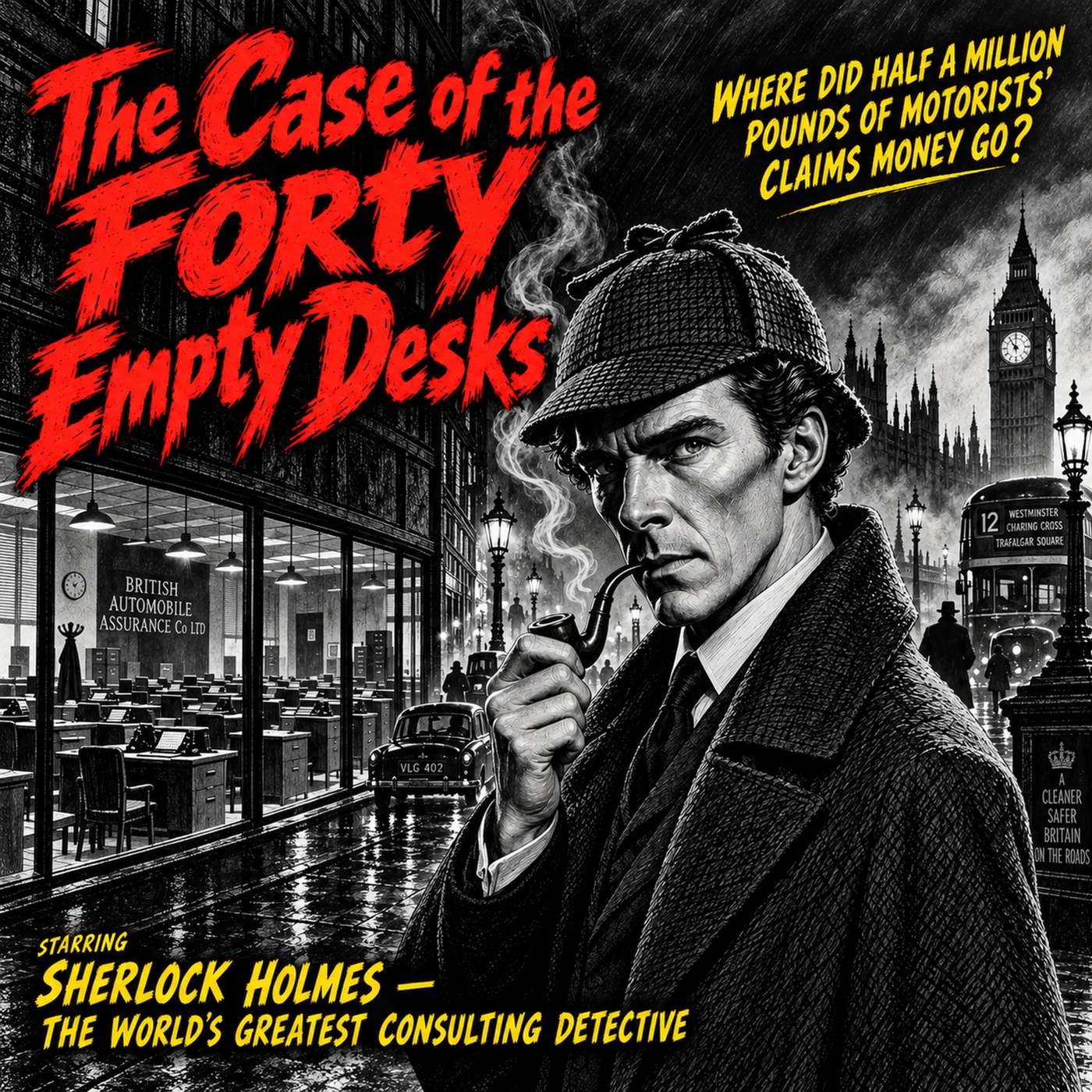 The Case of the Forty Empty Desks · Sherlock Holmes — The New Cases episode artwork