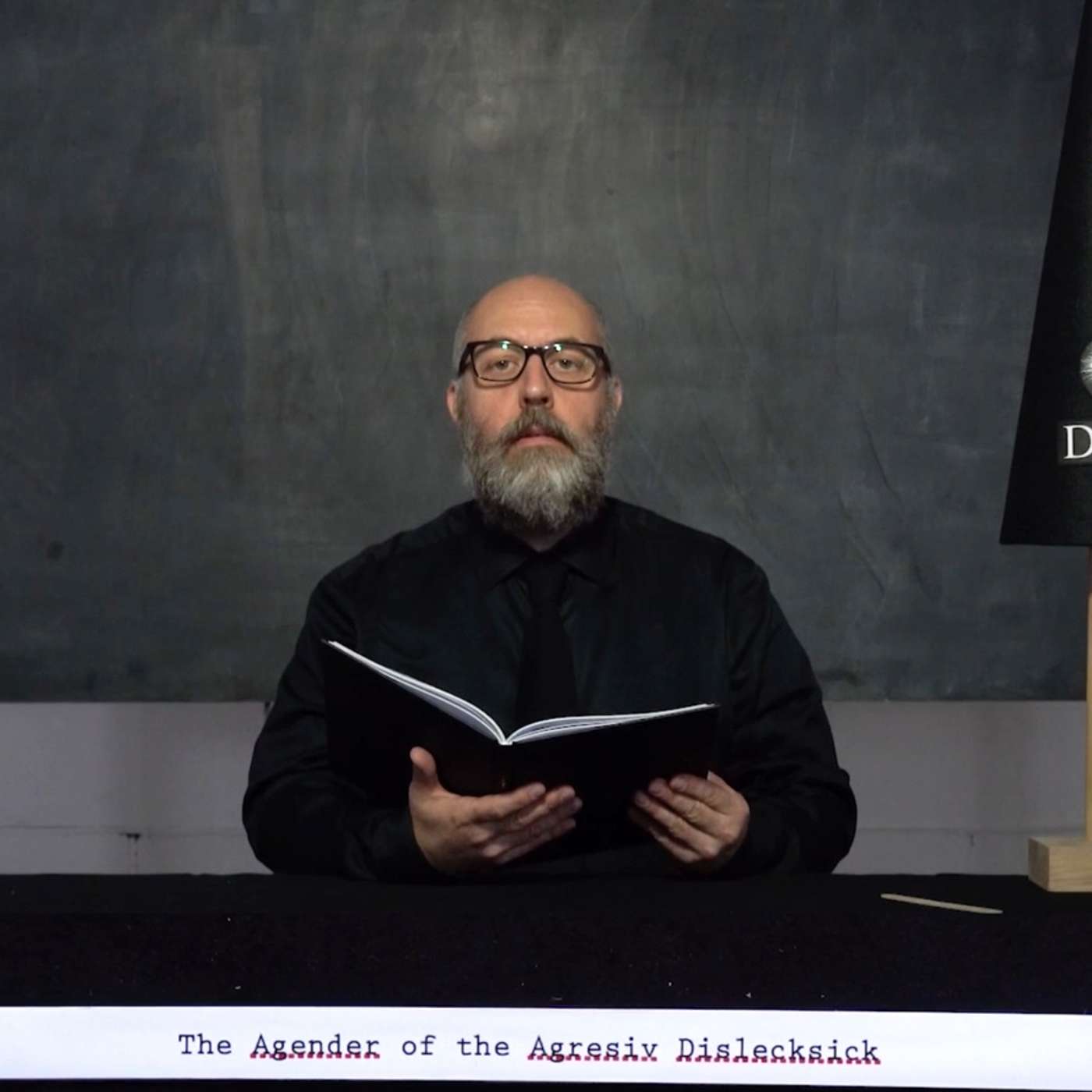 Opinion: 30 years of Benedict Phillips' Agresiv Dislecksick episode artwork
