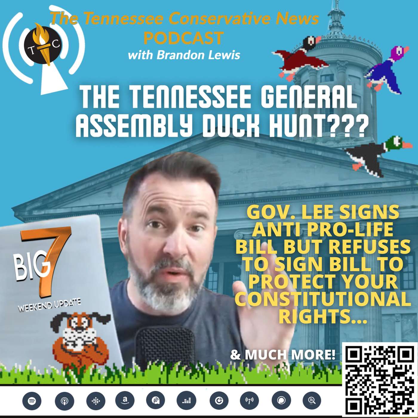 Gov. Lee Signs Anti Pro-Life Bill But Refuses To Sign Bill To Protect Your Constitutional Rights… The Tennessee General Assembly Duck Hunt???