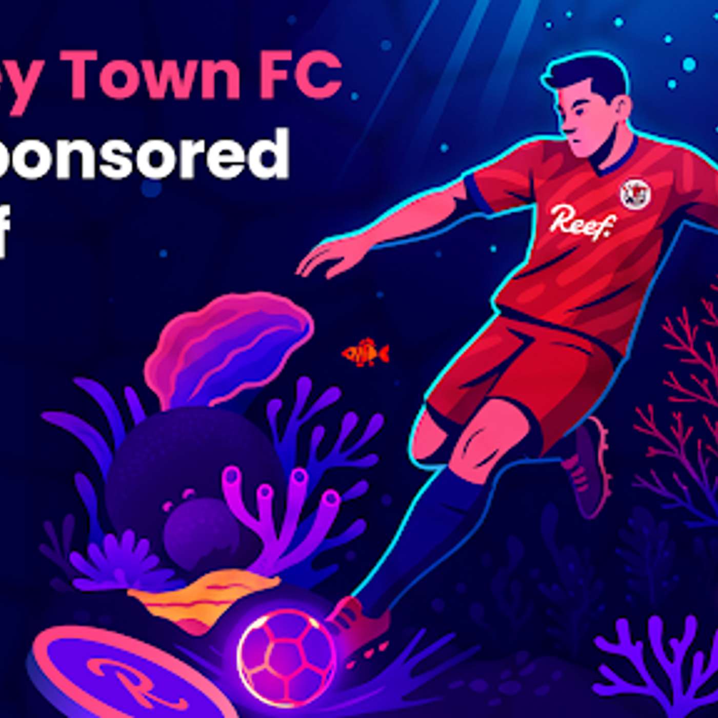 Reef Chain Announces Landmark Principal Partnership With Crawley Town FC