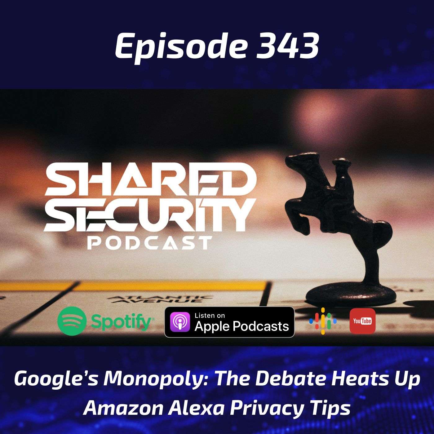 Google’s Monopoly: The Debate Heats Up, Amazon Alexa Privacy Tips episode artwork