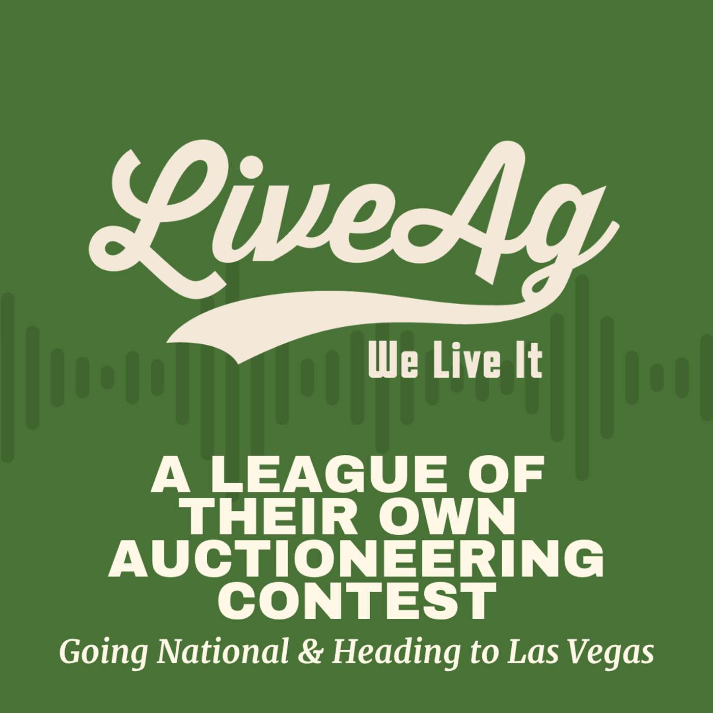 We Live It | LiveAg\'s Livestock Marketing Podcast