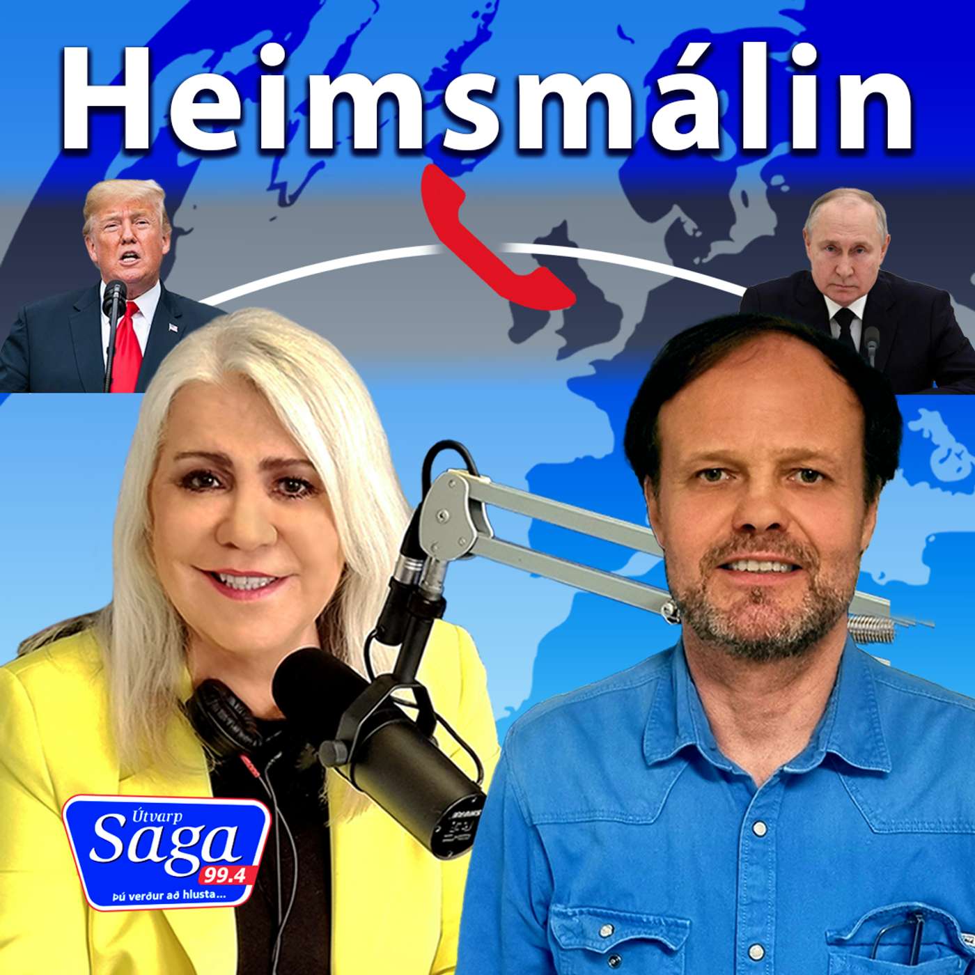 Arnþrúður Karlsdóttir & Haukur Hauksson