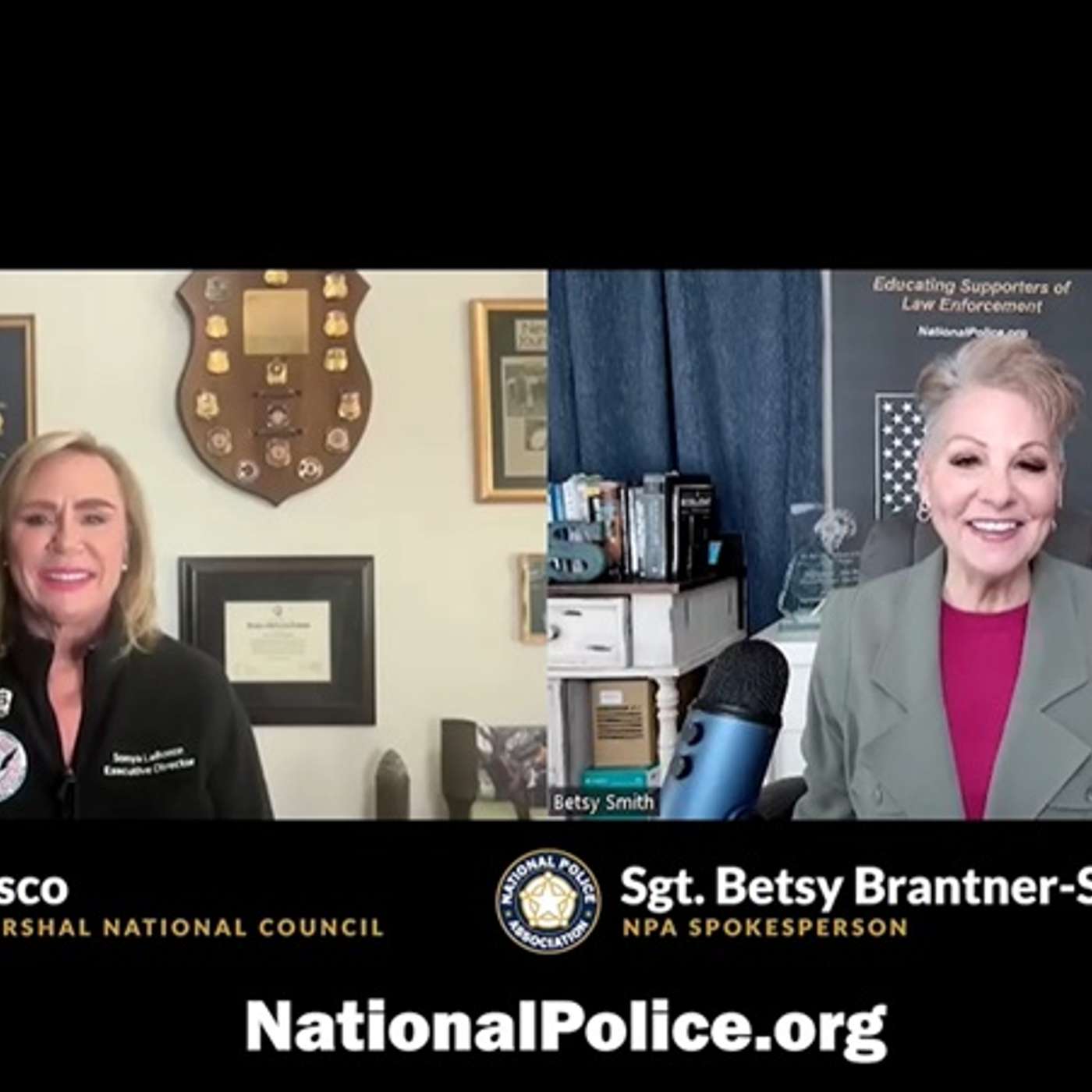 National Police Association Podcast with Guest, Sonja LaBosco, Exe. Dir. Air Marshal National Council episode artwork