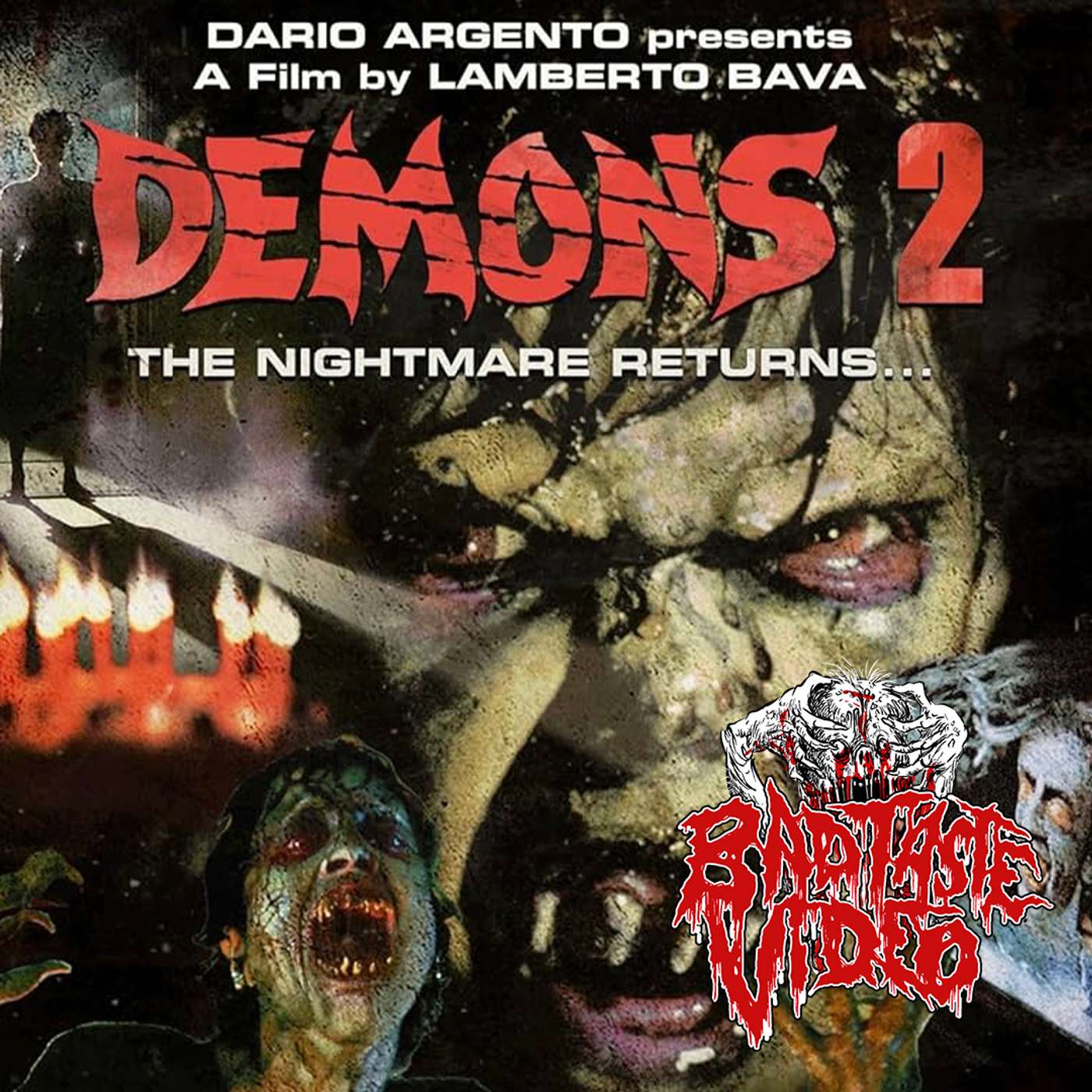 Episode 331- They're back and they've got more goo than ever!!!  "Demons 2" (1986) episode artwork