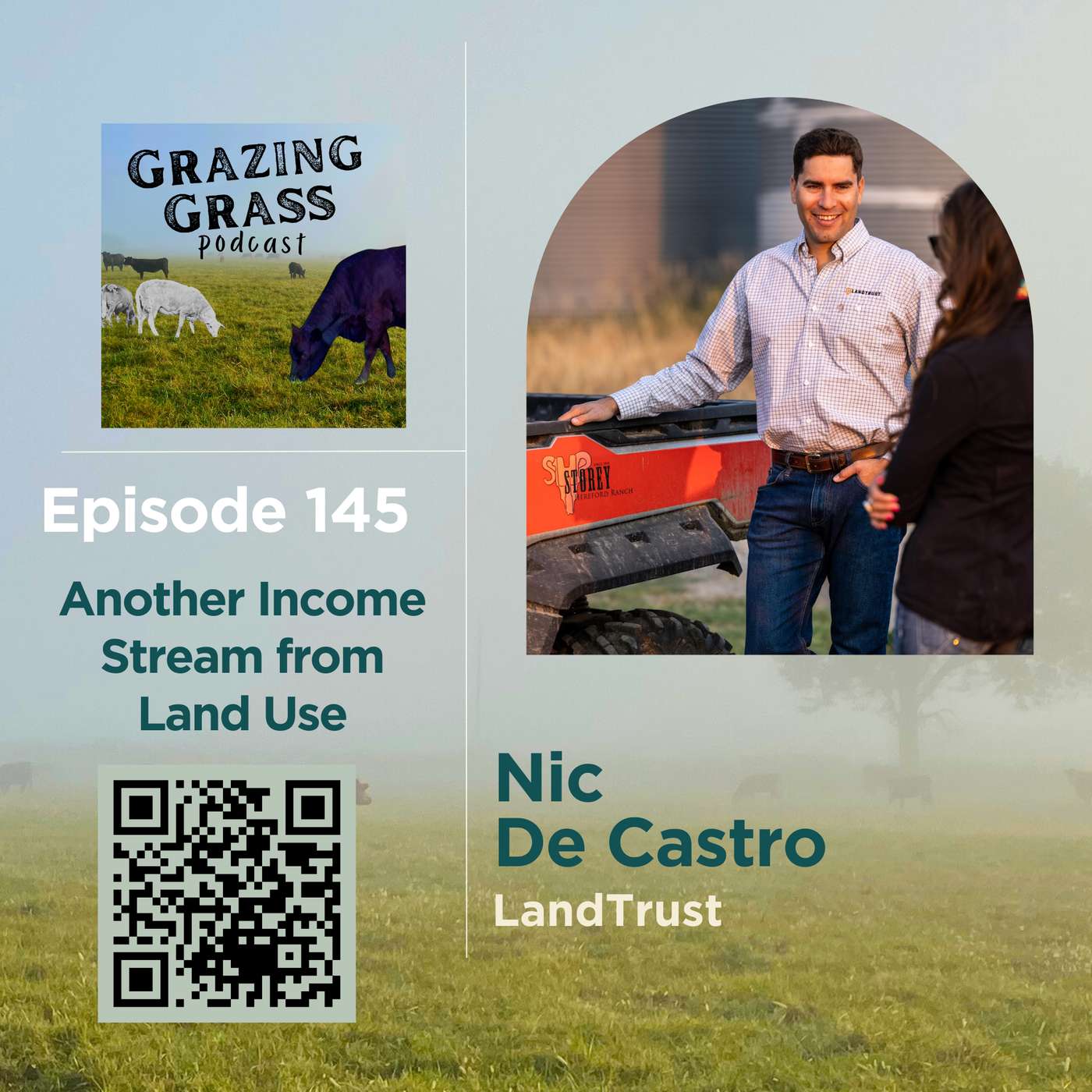 Grazing Grass Podcast sharing Regenerative Ag Stories